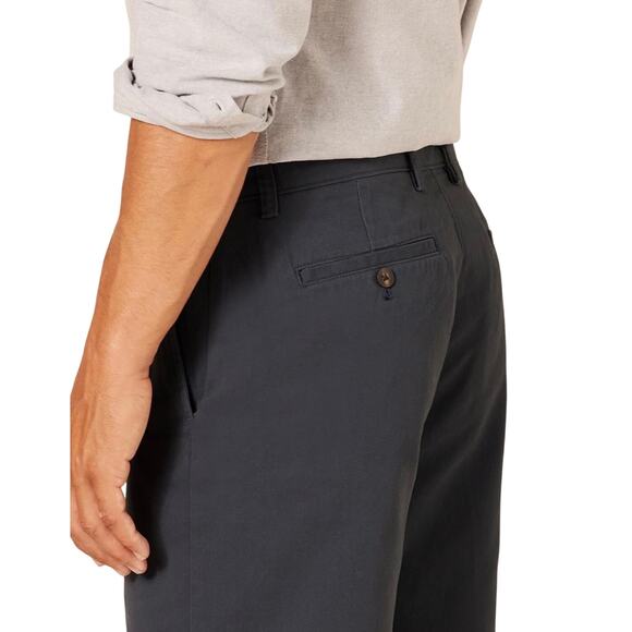 Amazon Essentials NWOT Classic-Fit Flat Front Chino Shorts Navy Blue Men’s sz 40 - Picture 5 of 12